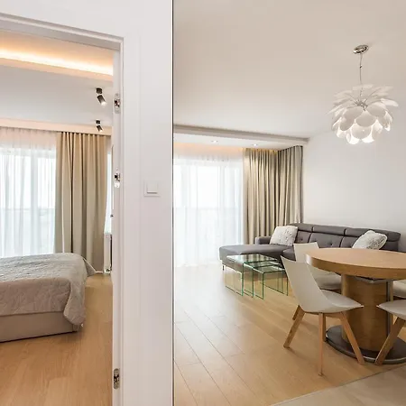 아파트 Super-apartamenty International Fair 포즈난